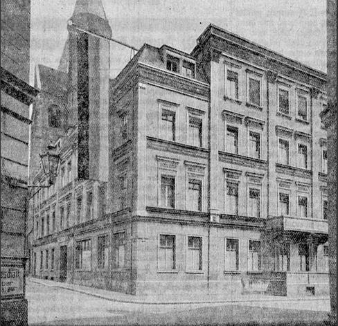 Das Bundeshaus in Magdeburg (Quelle: GDW)