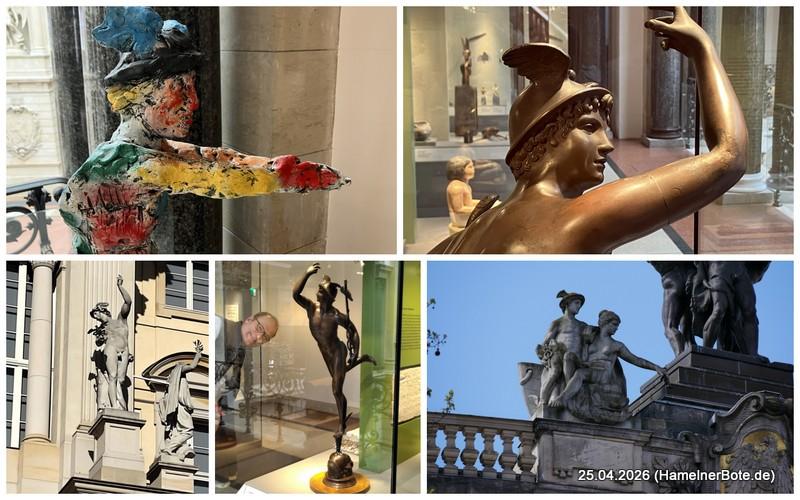 Collage Götterbote in Berlin